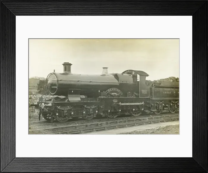 Framed Print : Locomotive no 3743 Seagull 4-4-0 Framed Print : Locomotive no 3743 Seagull 4-4-0