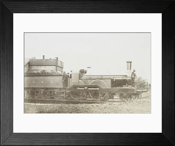 Framed Print : Locomotive no 751 2-4-0 engine Framed Print : Locomotive no 751 2-4-0 engine