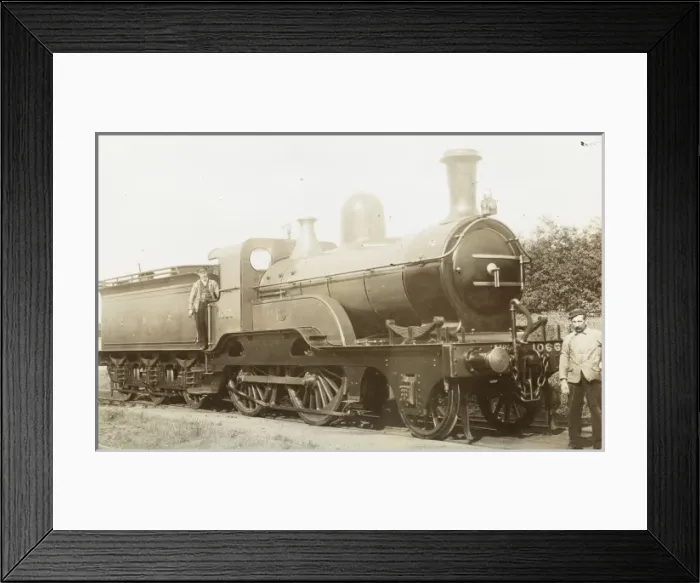 Framed Print : Locomotive no 1066 2-4-0 engine Framed Print : Locomotive no 1066 2-4-0 engine