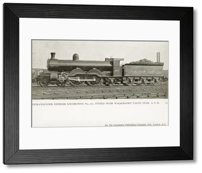 Framed Print : Locomotive no 271 four cylinder express Framed Print : Locomotive no 271 four cylinder express
