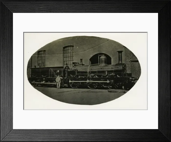 Framed Print : Locomotive 0-6-0 Framed Print : Locomotive 0-6-0