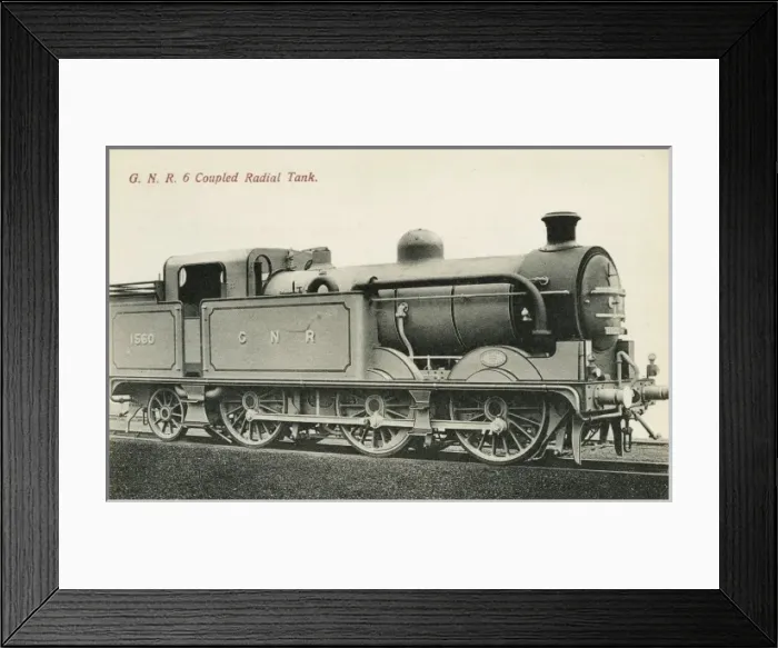 Framed Print : Locomotive no 1560 0-6-2T Framed Print : Locomotive no 1560 0-6-2T