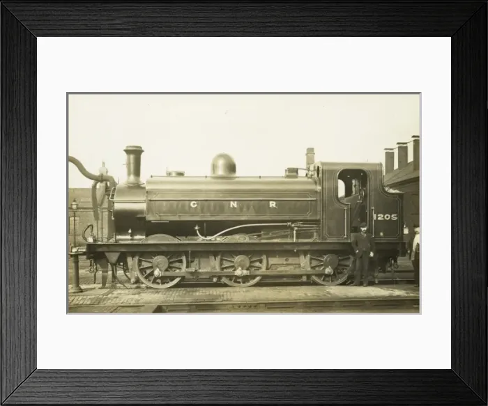 Framed Print : Locomotive no 1205 0-6-0 tank engine Framed Print : Locomotive no 1205 0-6-0 tank engine