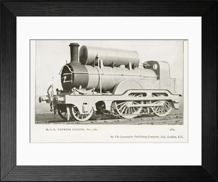 Framed Print : Locomotive express no 708 Framed Print : Locomotive express no 708