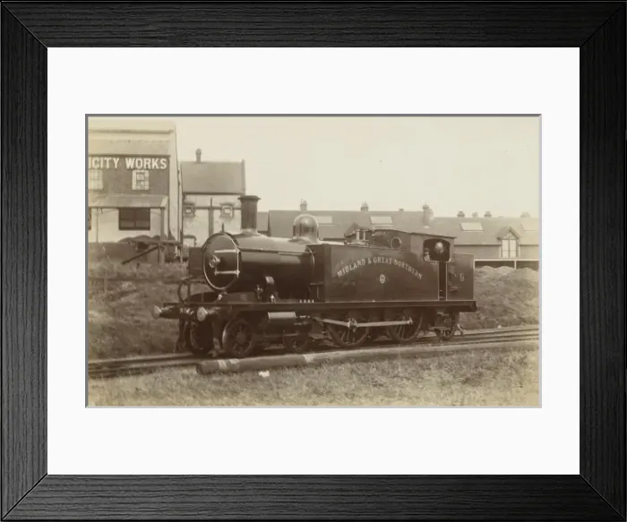 Framed Print : Locomotive no 9 ten wheel coupled tank engine Framed Print : Locomotive no 9 ten wheel coupled tank engine