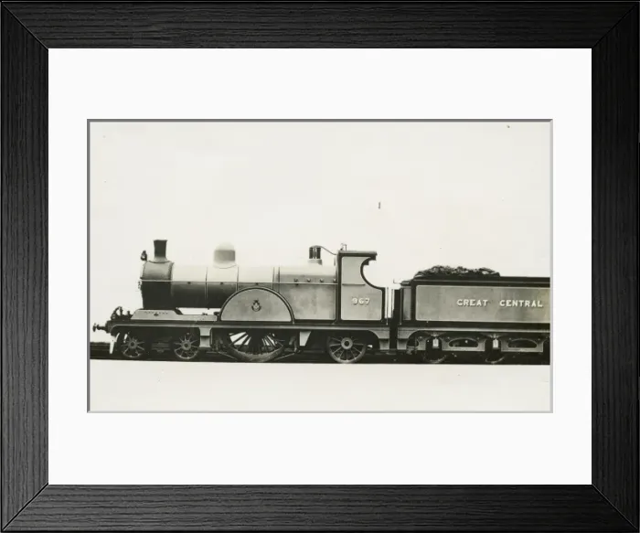 Framed Print : Locomotive no 967 4-2-2 engine Framed Print : Locomotive no 967 4-2-2 engine