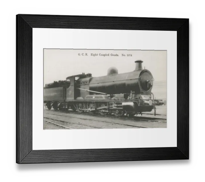 Framed Print : Locomotive no 1074 Framed Print : Locomotive no 1074