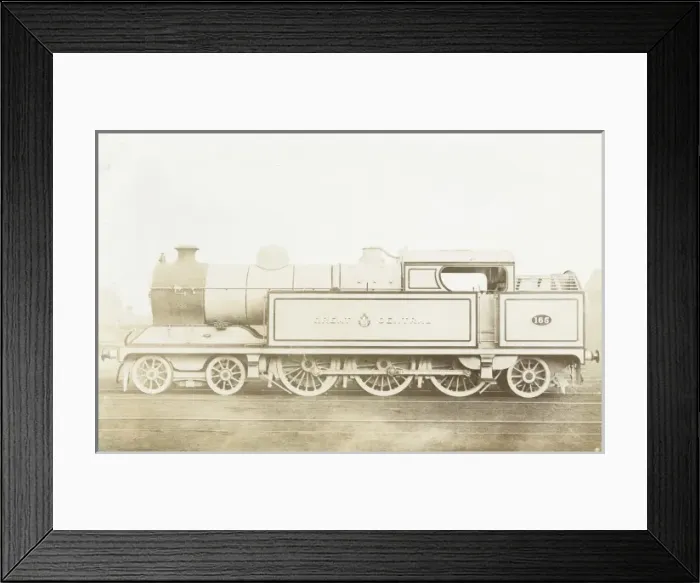 Framed Print : Locomotive no 165 4-6-2 tank engine Framed Print : Locomotive no 165 4-6-2 tank engine