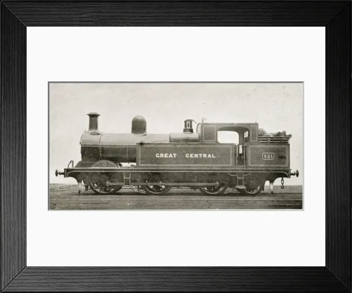 Framed Print : Locomotive no 921 six coupled tank engine Framed Print : Locomotive no 921 six coupled tank engine