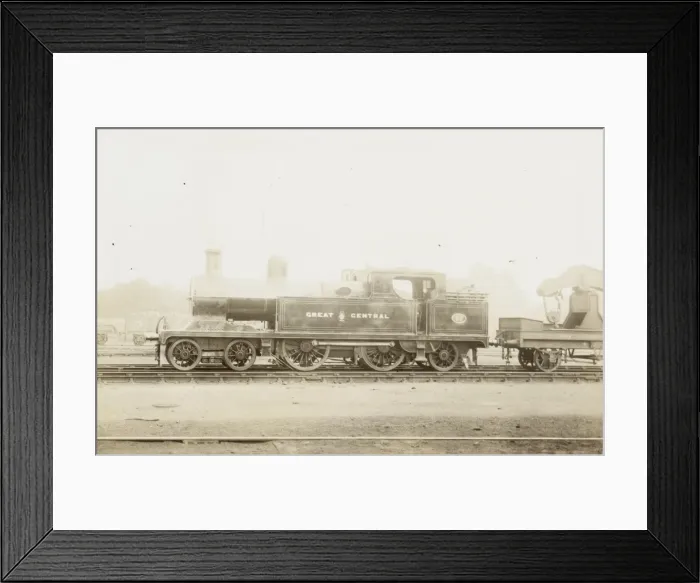 Framed Print : Locomotive no 50 4-4-2 tank engine Framed Print : Locomotive no 50 4-4-2 tank engine