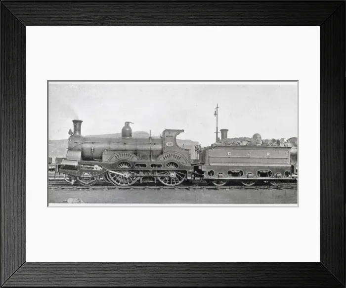Framed Print : Locomotive no 435 rebuilt express engine Framed Print : Locomotive no 435 rebuilt express engine