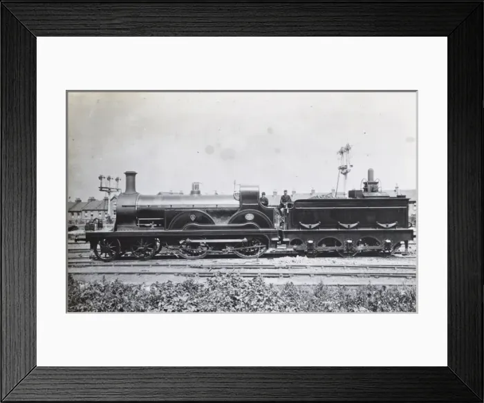 Framed Print : Locomotive no 206 4-4-0 Framed Print : Locomotive no 206 4-4-0