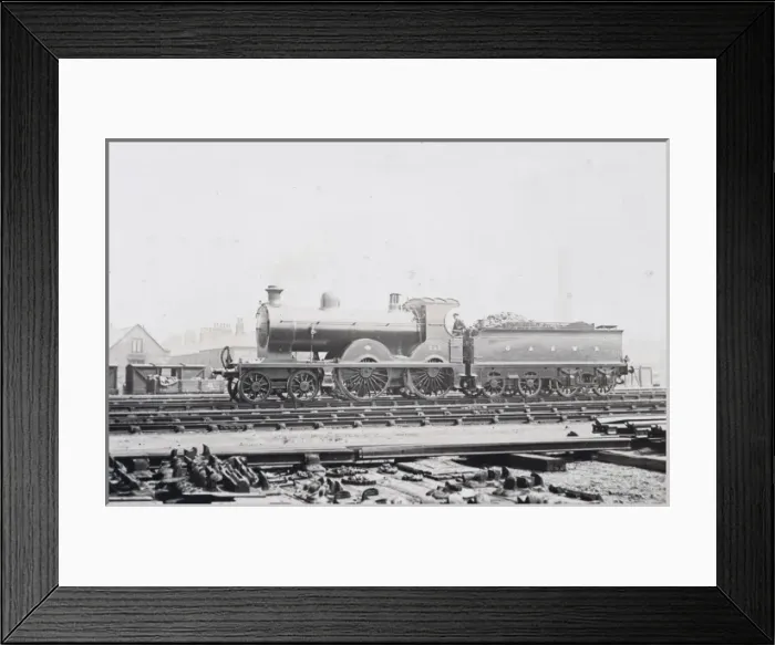 Framed Print : Locomotive no 241 4-4-0 Framed Print : Locomotive no 241 4-4-0