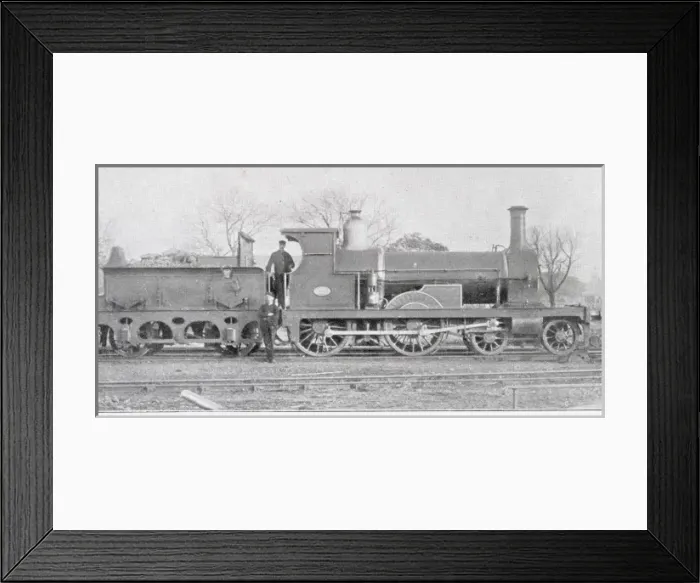 Framed Print : Express engine 4-4-0 Framed Print : Express engine 4-4-0