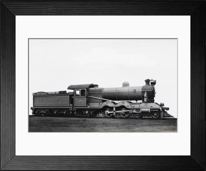 Framed Print : Locomotive 4-4-2 Framed Print : Locomotive 4-4-2