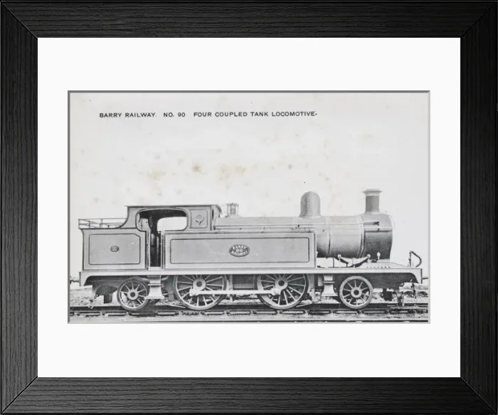 Framed Print : Locomotive no 90 four coupled tank locomotive Framed Print : Locomotive no 90 four coupled tank locomotive