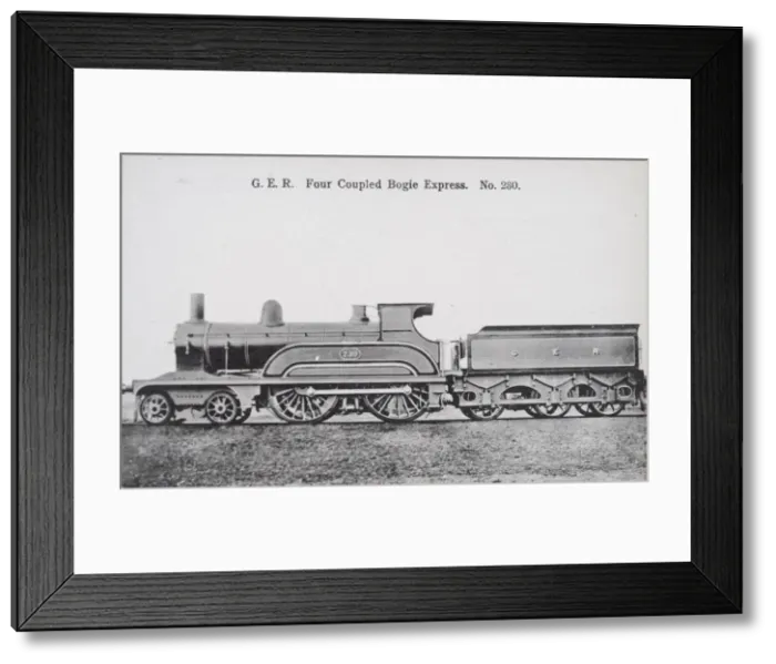 Framed Print : Locomotive no 230 four coupled bogie express Framed Print : Locomotive no 230 four coupled bogie express