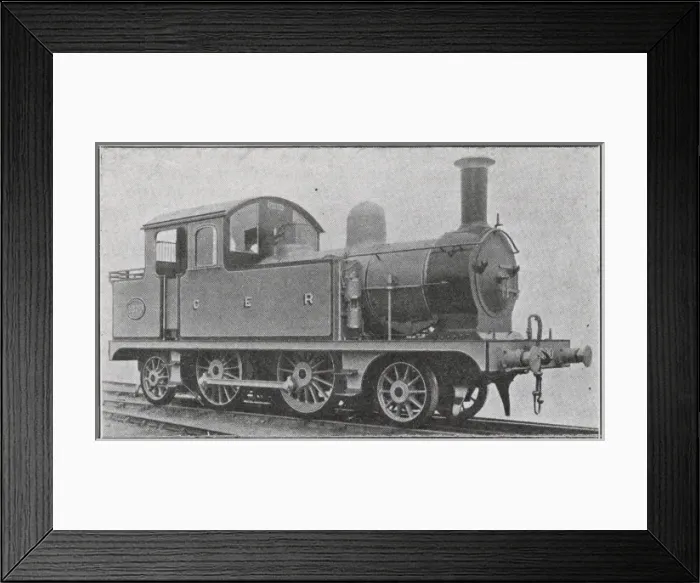 Framed Print : Locomotive no 1300 2-4-2 Framed Print : Locomotive no 1300 2-4-2