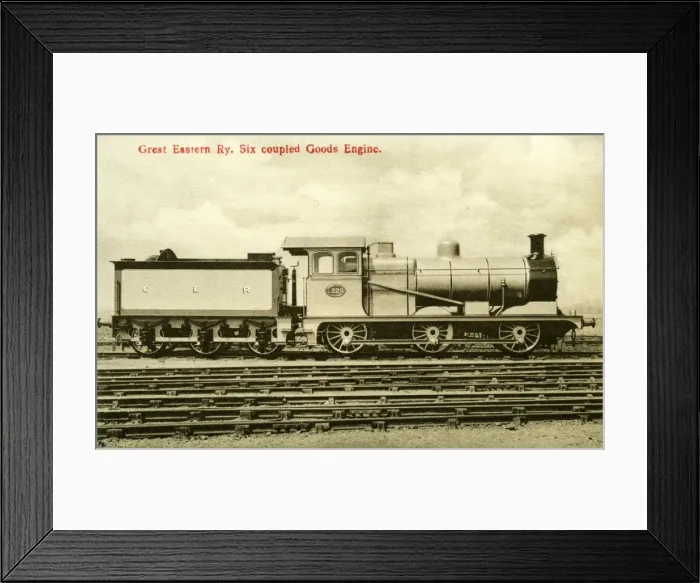 Framed Print : Locomotive no 1229 six coupled goods engine Framed Print : Locomotive no 1229 six coupled goods engine