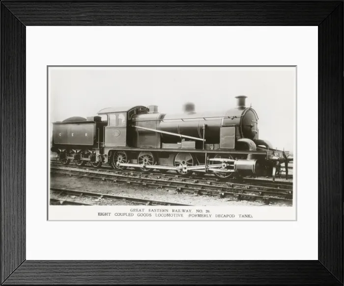 Framed Print : Locomotive no 20 eight coupled goods locomotive Framed Print : Locomotive no 20 eight coupled goods locomotive