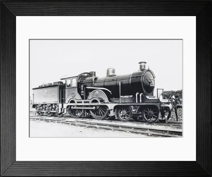 Framed Print : Locomotive no 1847 4-4-0 Framed Print : Locomotive no 1847 4-4-0