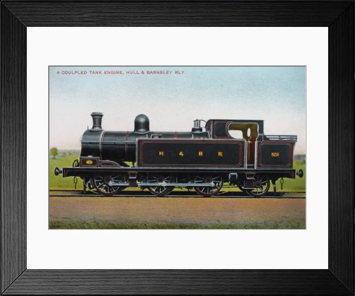 Framed Print : Locomotive no 101 6 coupled tank engine Framed Print : Locomotive no 101 6 coupled tank engine