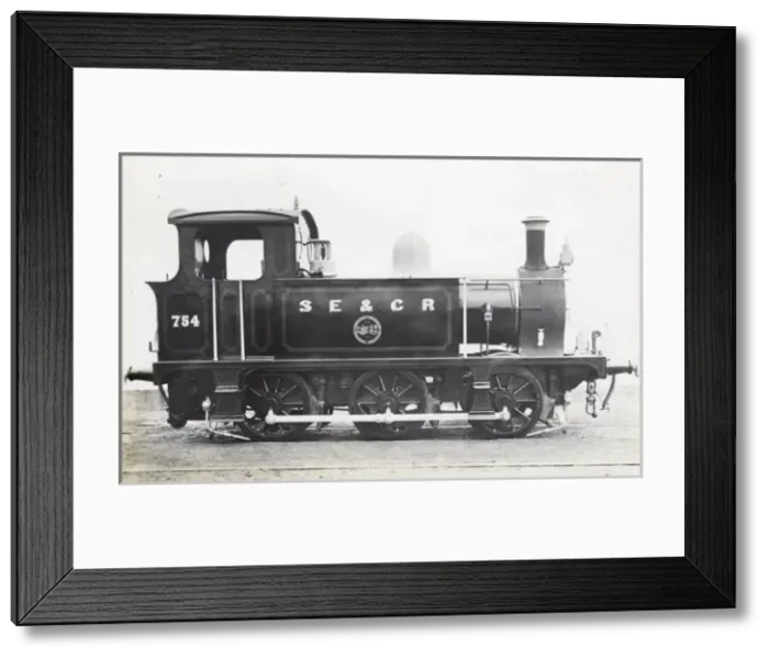 Framed Print : Locomotive no 754 0-6-0 Framed Print : Locomotive no 754 0-6-0