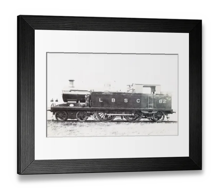 Framed Print : Locomotive no 82 4-4-2 Framed Print : Locomotive no 82 4-4-2
