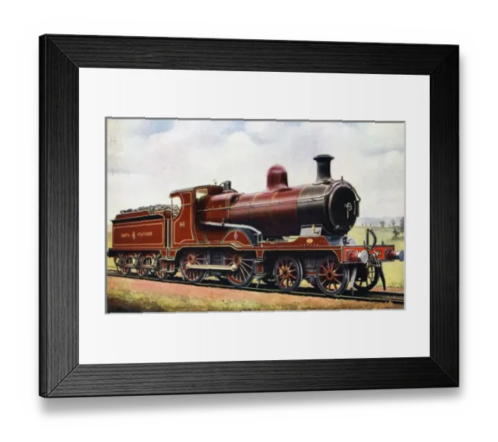 Framed Print : Locomotive no 86 4-4-0 express Framed Print : Locomotive no 86 4-4-0 express