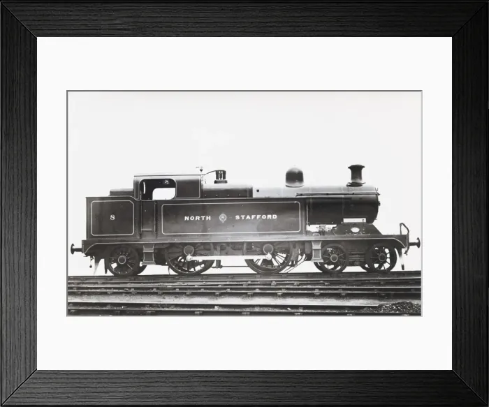 Framed Print : Locomotive no 8 4-4-2 Framed Print : Locomotive no 8 4-4-2