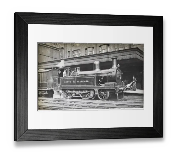 Framed Print : Locomotive no 26 2-4-0 Framed Print : Locomotive no 26 2-4-0