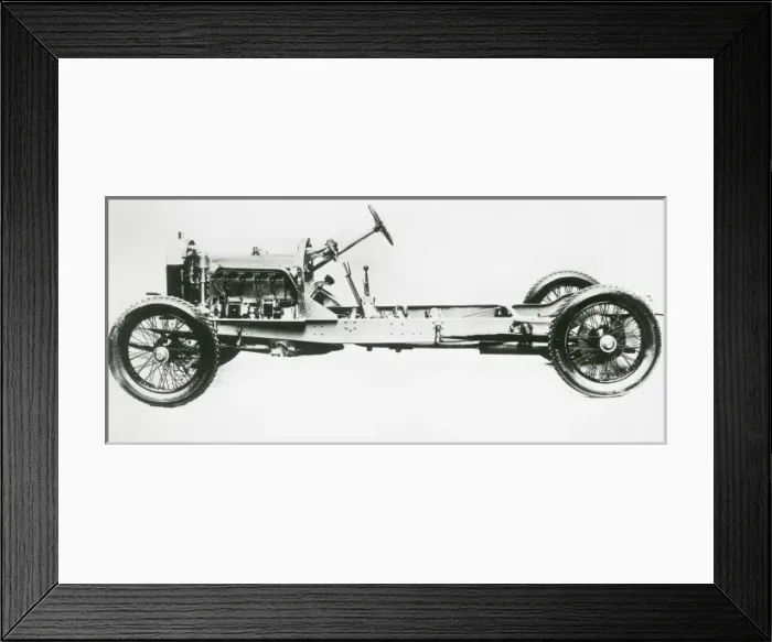 Framed Print : T75 chassis Framed Print : T75 chassis