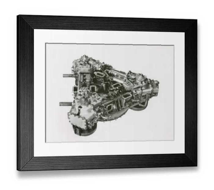 Framed Print : Deltic E130 3T engine Framed Print : Deltic E130 3T engine