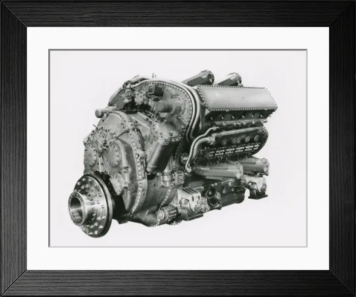 Framed Print : Deltic 18, first 18 cylinder Deltic engine Framed Print : Deltic 18, first 18 cylinder Deltic engine