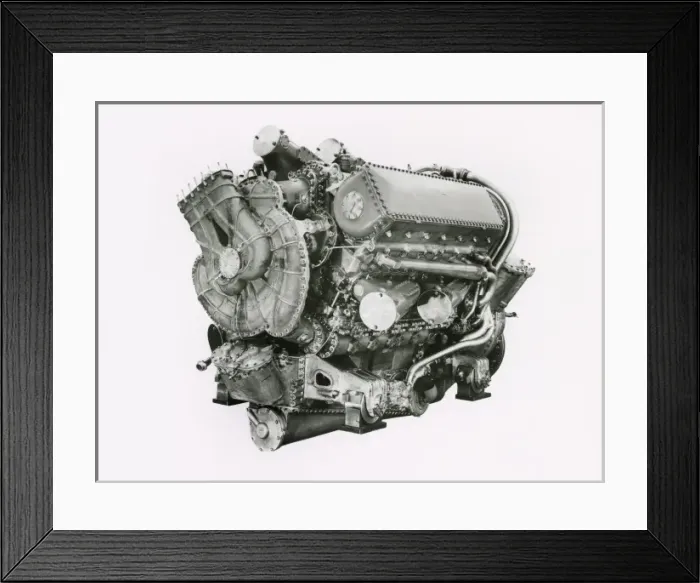 Framed Print : Deltic 18, first 18 cylinder Deltic engine, E130 Framed Print : Deltic 18, first 18 cylinder Deltic engine, E130