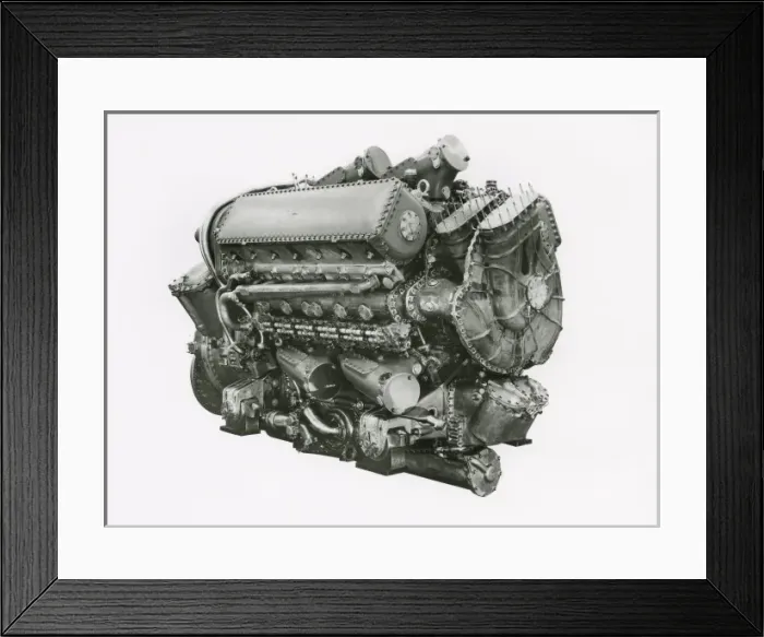 Framed Print : Deltic 18, first 18 cylinder Deltic engine, E130 Framed Print : Deltic 18, first 18 cylinder Deltic engine, E130