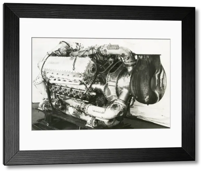 Framed Print : Napier Deltic Marine MTB engine Framed Print : Napier Deltic Marine MTB engine