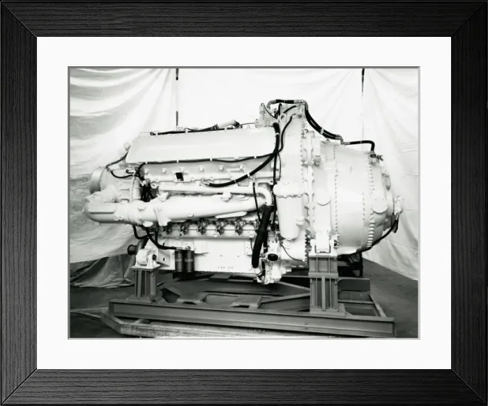 Framed Print : Napier Deltic Marine MTB engine Framed Print : Napier Deltic Marine MTB engine