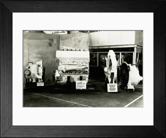 Framed Print : Napier Deltic 18 3100 bhp at 2100 crpm Framed Print : Napier Deltic 18 3100 bhp at 2100 crpm