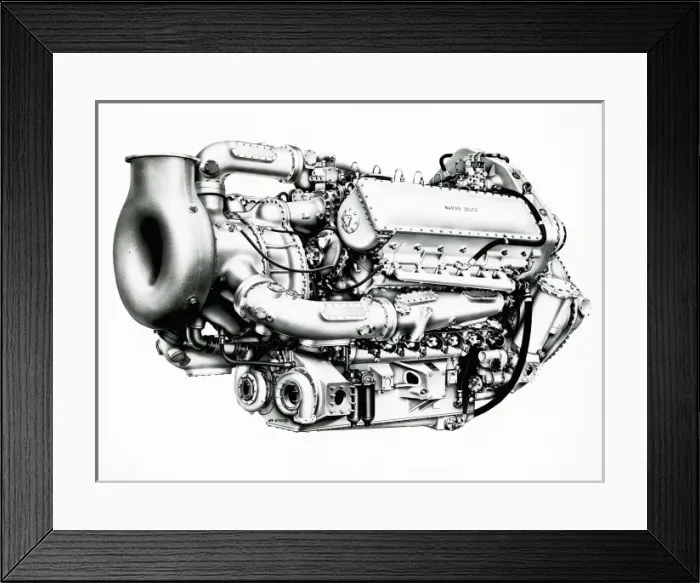 Framed Print : Napier Deltic Marine MTB engine Framed Print : Napier Deltic Marine MTB engine