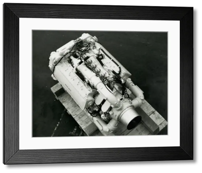 Framed Print : The Napier Deltic engine T18-37C Framed Print : The Napier Deltic engine T18-37C