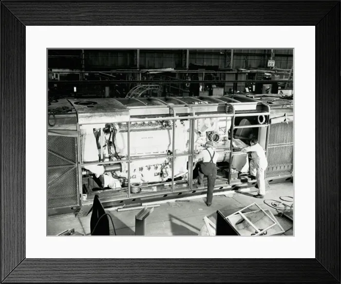 Framed Print : ERDCs Napier Deltic Compression Set Framed Print : ERDCs Napier Deltic Compression Set