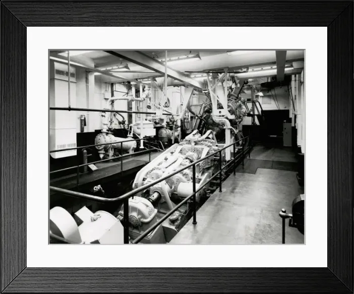 Framed Print : Deltic engine at Acton test house Framed Print : Deltic engine at Acton test house