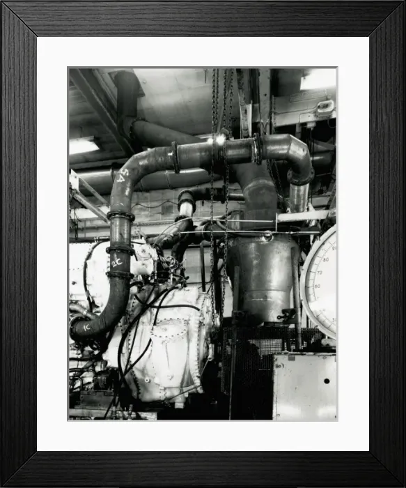 Framed Print : Deltic D18-62 engine Framed Print : Deltic D18-62 engine