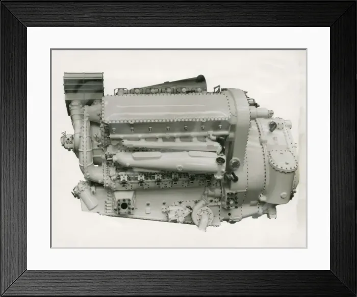 Framed Print : Deltic 18-7A engine used in minesweepers Framed Print : Deltic 18-7A engine used in minesweepers