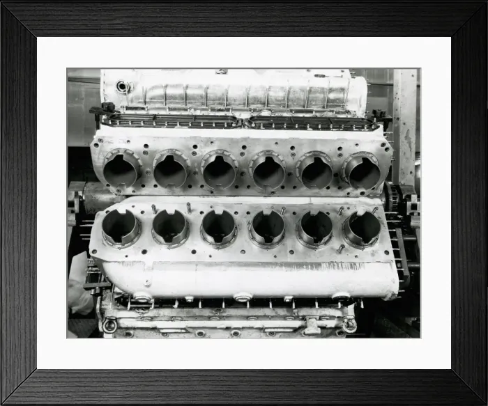 Framed Print : Deltic cylinder block Framed Print : Deltic cylinder block