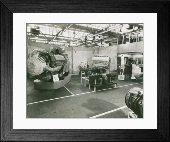 Framed Print : Napier Deltic 18