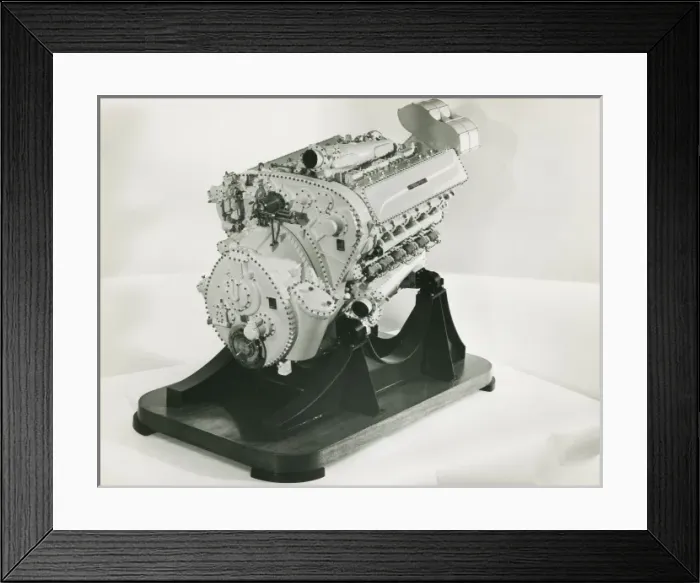 Framed Print : Model Napier Deltic engine Framed Print : Model Napier Deltic engine