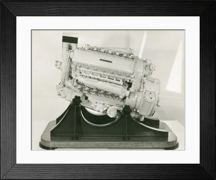Framed Print : Model Napier Deltic engine Framed Print : Model Napier Deltic engine