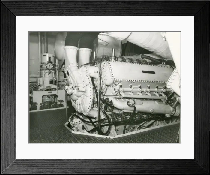 Framed Print : Napier Deltic engine Framed Print : Napier Deltic engine